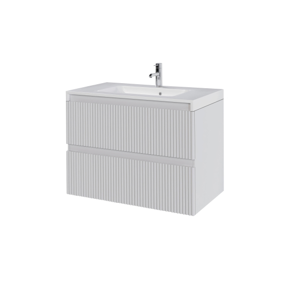 Тумба AQUARIUS APOLLO 100 консольна біла з умивальником Lux (W) Тумба AQUARIUS APOLLO 100 консольна біла з умивальником Lux (W)