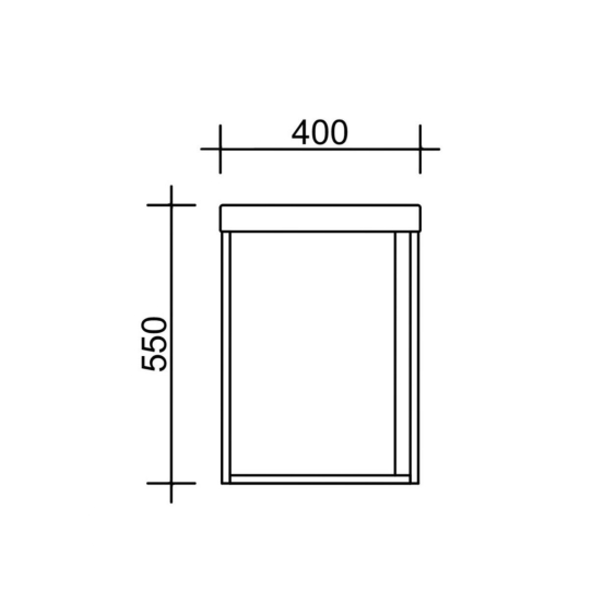 Тумба AQUARIUS Fine 40 см Дуб Сонома/Білий підвісна з умивальником Комо 40 Тумба AQUARIUS Fine 40 см Дуб Сонома/Білий підвісна з умивальником Комо 40