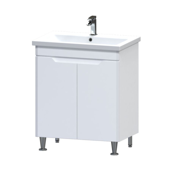 Тумба Ліон 70 см з умивальником Комо 70 Тумба Ліон 70 см з умивальником Комо 70