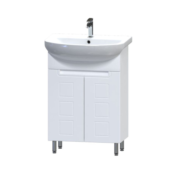 Тумба Симфонія 60 см з умивальником Артеко 60 Тумба Симфонія 60 см з умивальником Артеко 60