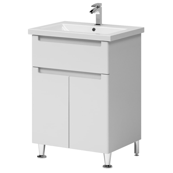 Тумба Verona на ніжках з ящиком з ум. Комо 70 Білий Тумба Verona на ніжках з ящиком з ум. Комо 70 Білий